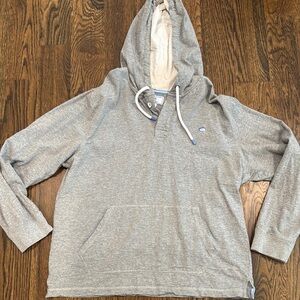 Southern Tide Gray Hooded Sweatshirt Fits Large